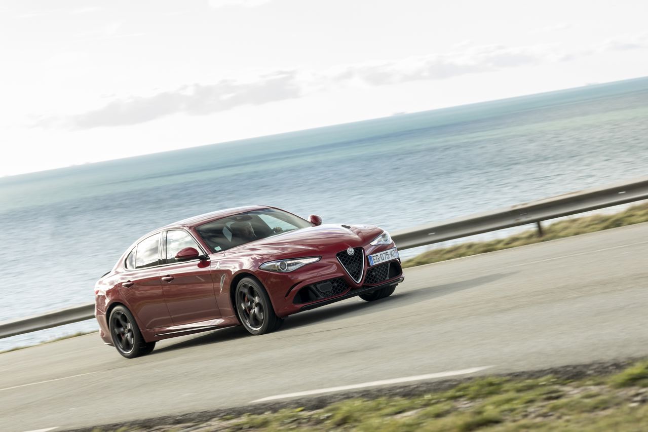 Diaporama et photos Essai Alfa Giulia Quadrifoglio le test au