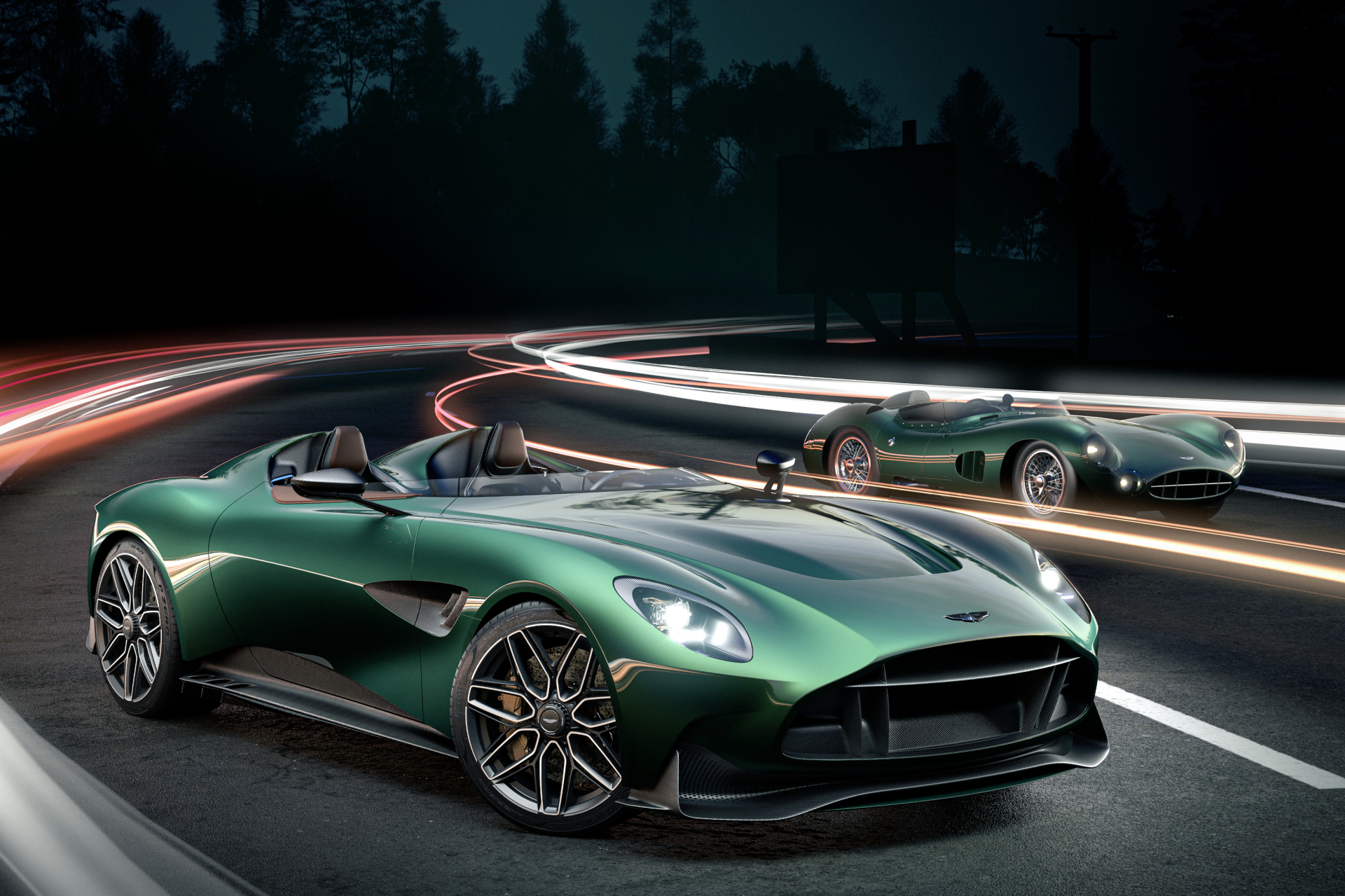 Aston Martin DBR22. Un nouveau speedster V12 au look nostalgique