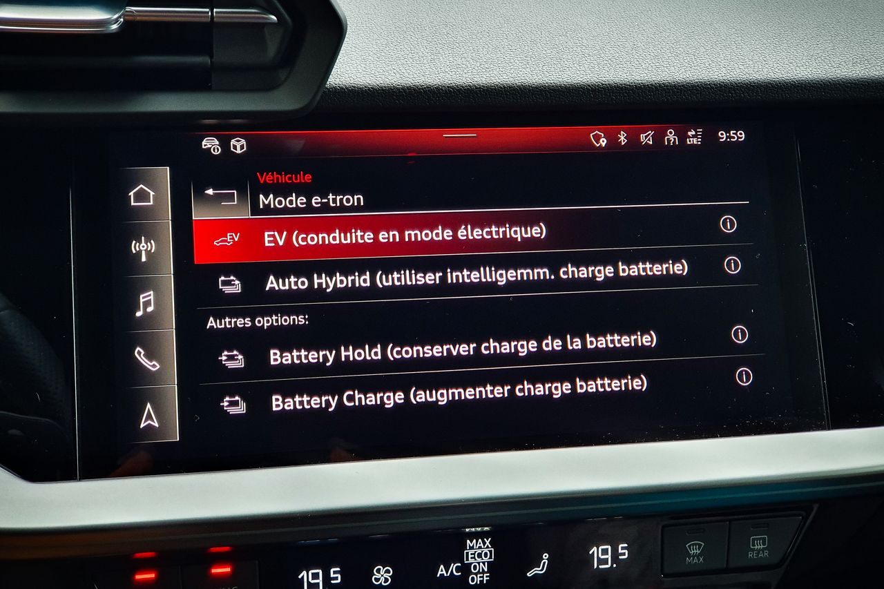 Essai Audi A3 Sportback 40 TFSI e, l'hybride rechargeable au prix fort