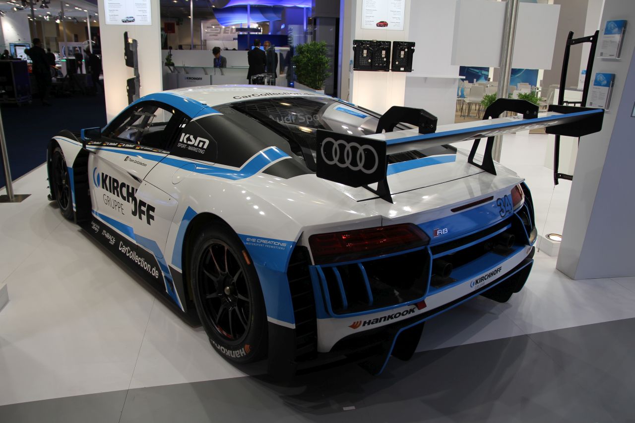 Les voitures de compétition du Salon de Francfort 2017 Audi R8 LMS
