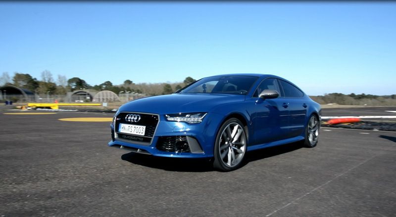 Vid 233 O Plus De 300 Km H En Audi Rs 7 Performance Photo