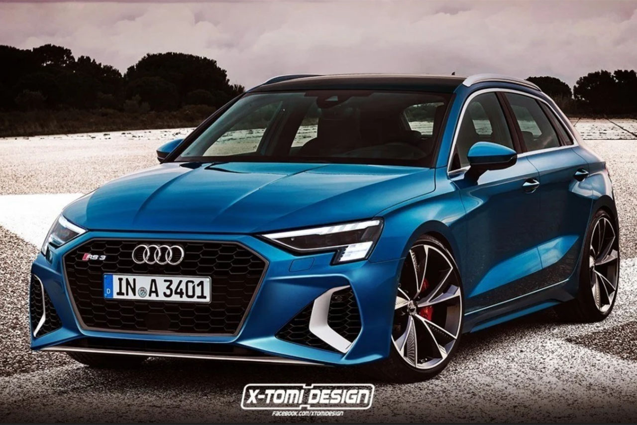 Audi RS3 (2021) : plus de 400 ch pour les RS3 Sportback et ...
