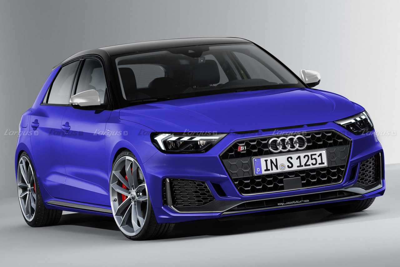 Photo 6 - Audi S1 2019 illustration Didier Ric Largus.fr - Audi A1 City