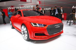 Audi TT Sportback concept vue avant