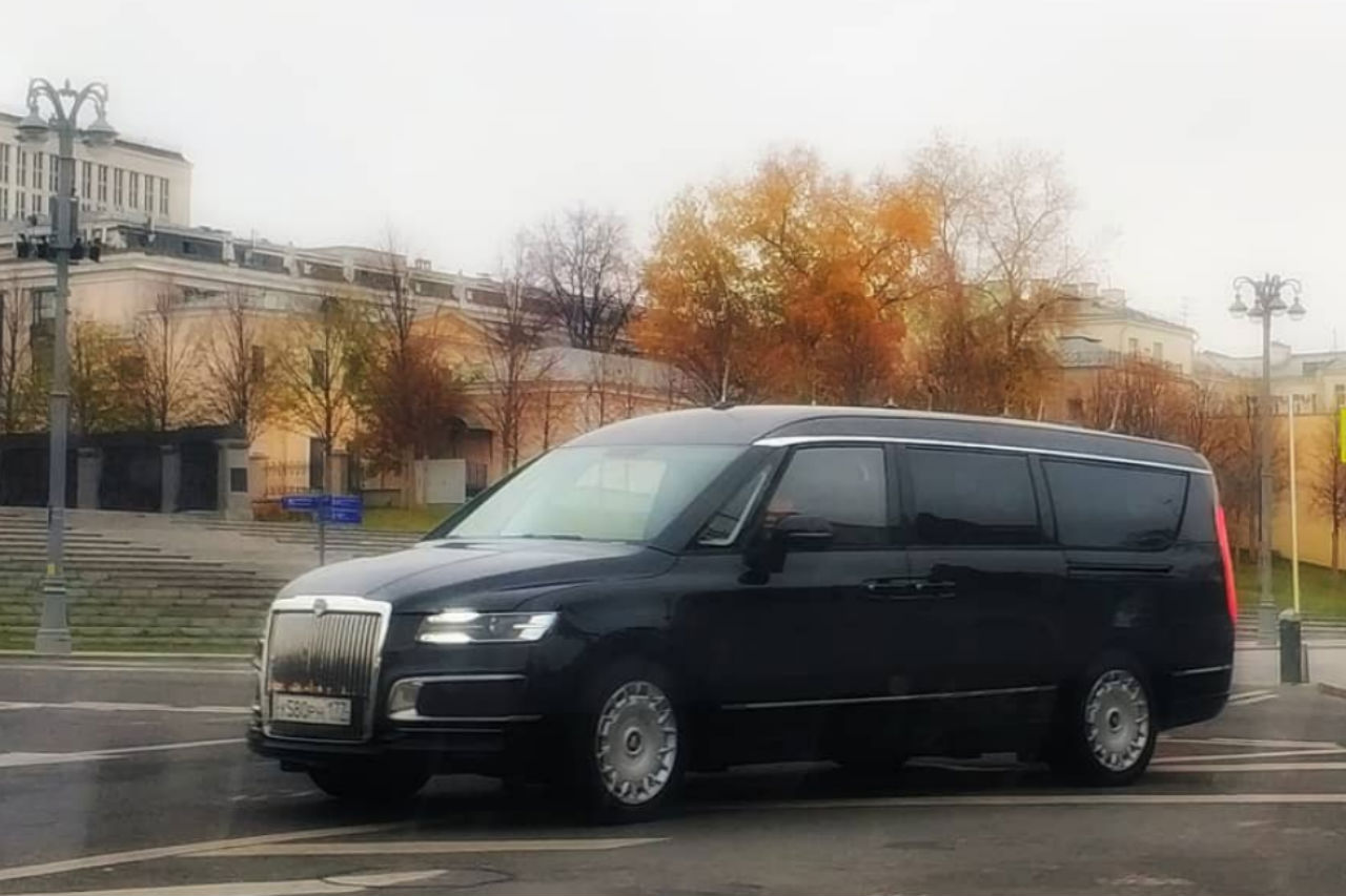 Aurus Arsenal : un nouveau minivan pour Vladimir Poutine