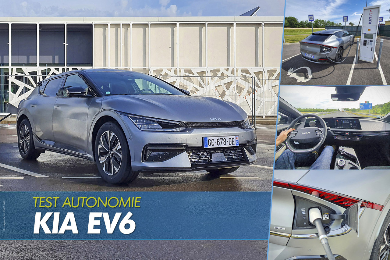 Bilan du test autonomie, prix et fiche technique Kia EV6 2WD