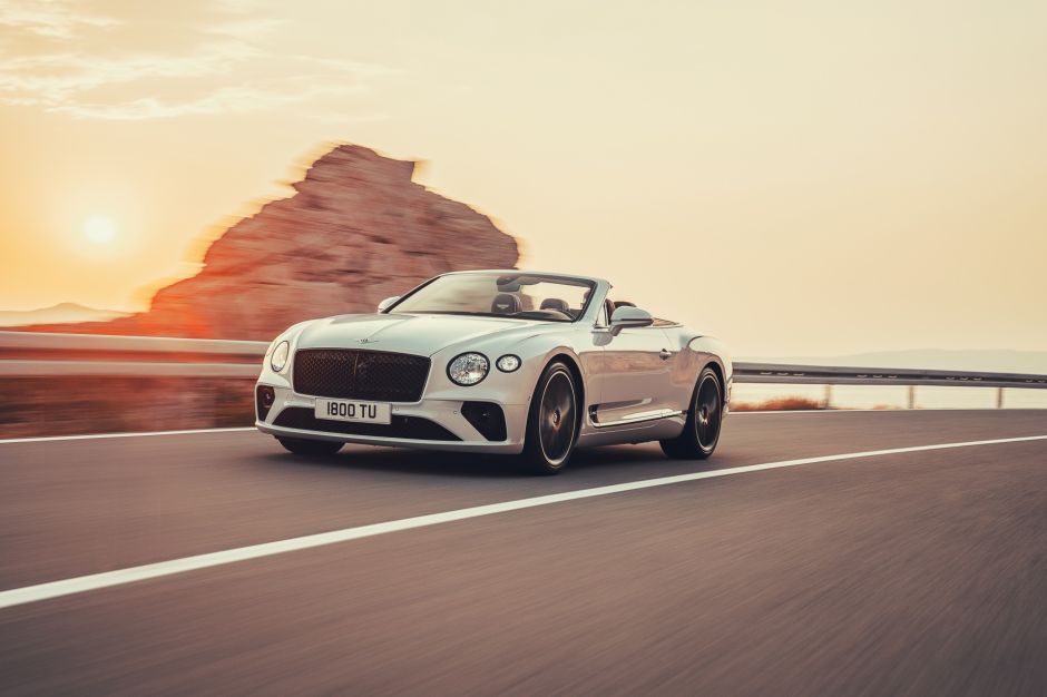 Bentley Continental Gtc 2019 224 Bord Du Nouveau Cabriolet