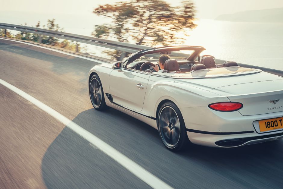 Bentley Continental Gtc 2019 224 Bord Du Nouveau Cabriolet