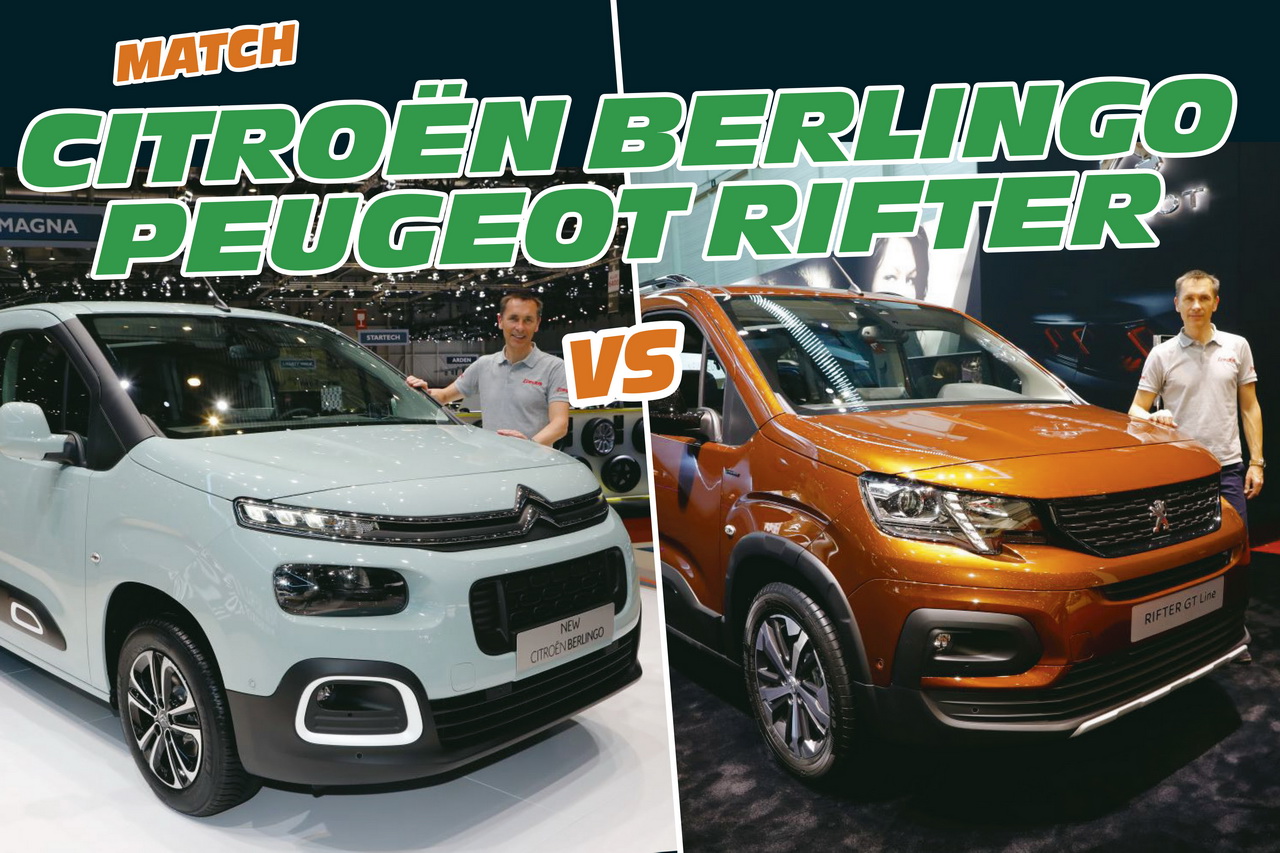Citroën Berlingo vs Peugeot Rifter : le match des ludospaces [+ Prix]