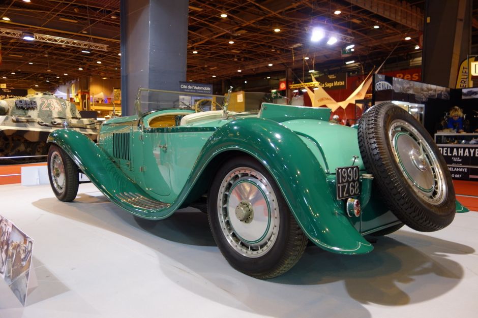 Rétromobile 2015 : les trois Bugatti Royale en balade à Paris - Photo