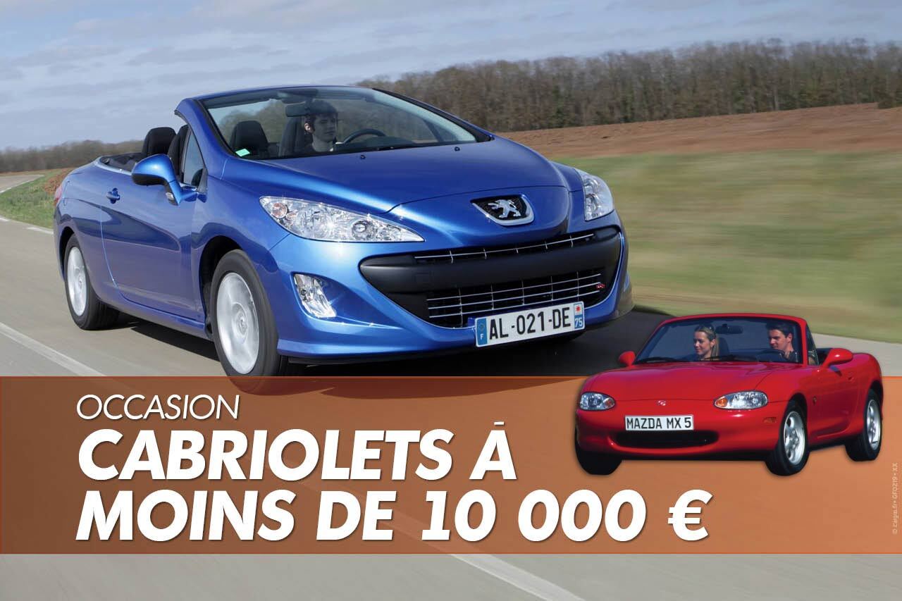 Cabriolets d'occasion. Quels modèles à moins de 10 000 ¬ ?