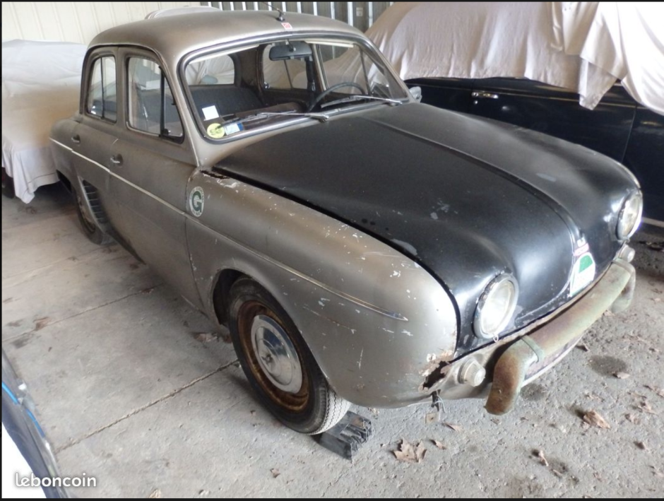 Les Sorties De Grange Sur Leboncoin Renault Dauphine 3 000 L Argus