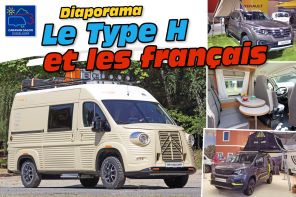Le Citroën Type H et les camping-cars français au salon de Düsseldorf