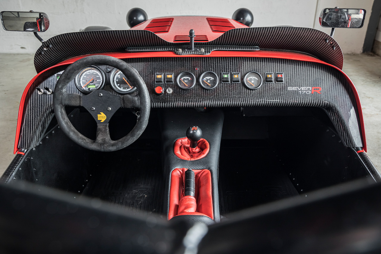 Caterham carbon interior