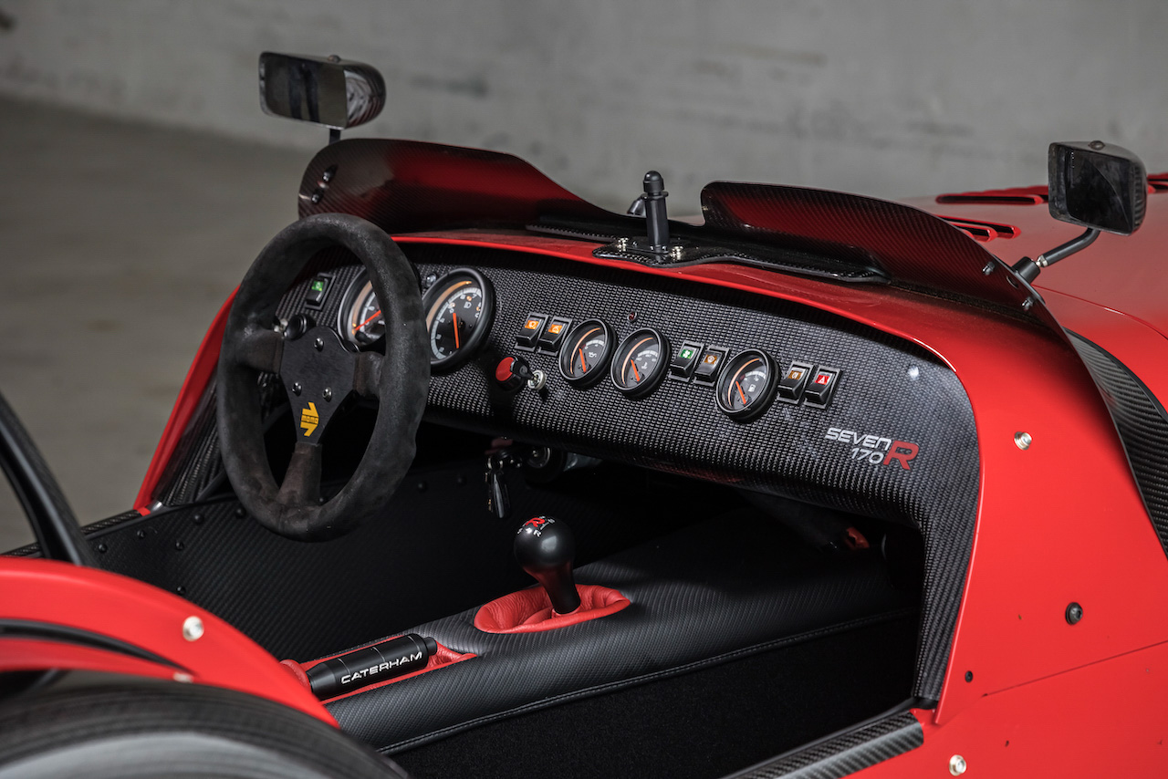 Caterham carbon dashboard