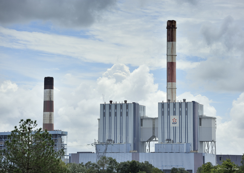 Centrale de production d'électricité EDF