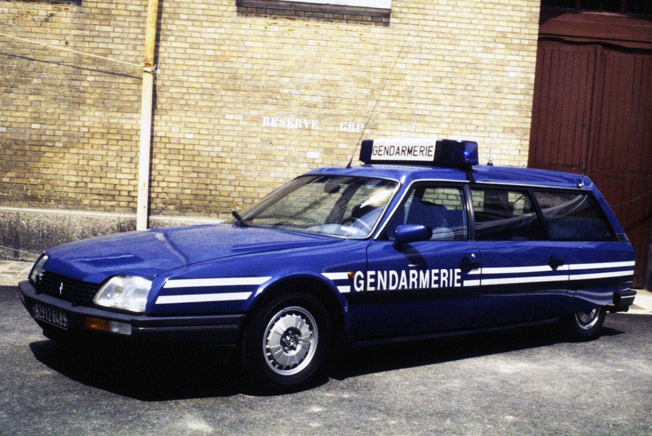 Photo 26 citroen cx break gendarmerie Les voitures de police et de gendarmerie