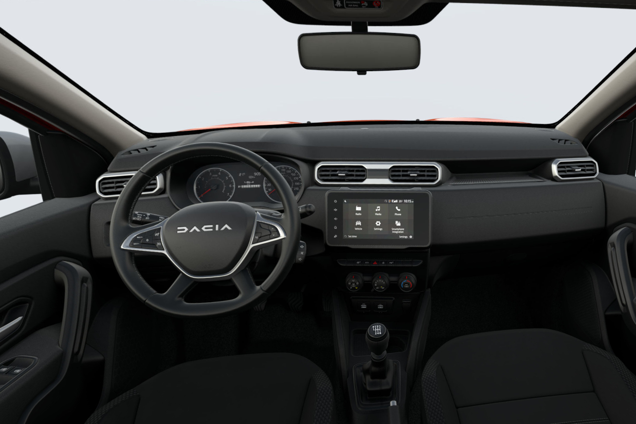 dacia duster expression interior