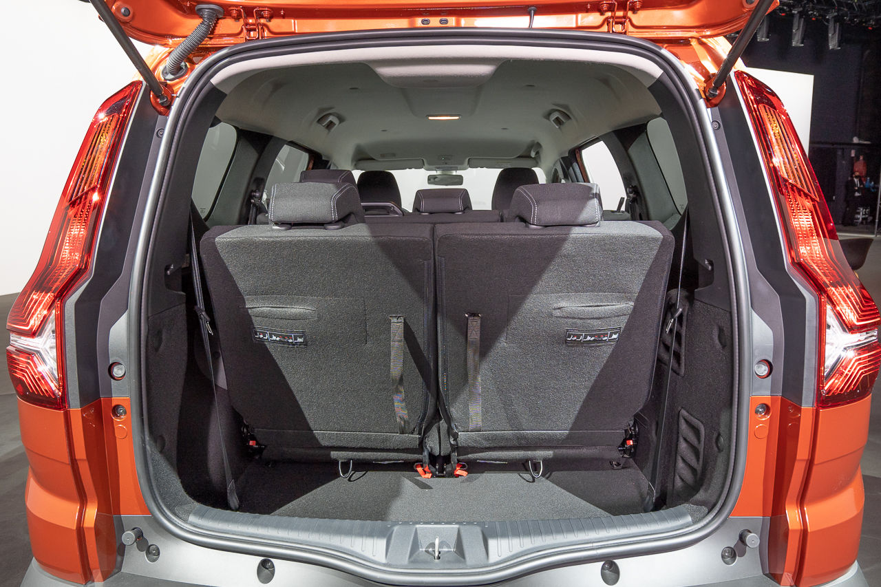 Photo 20 Dacia Jogger 2022 coffre configuration à 7 places Dacia