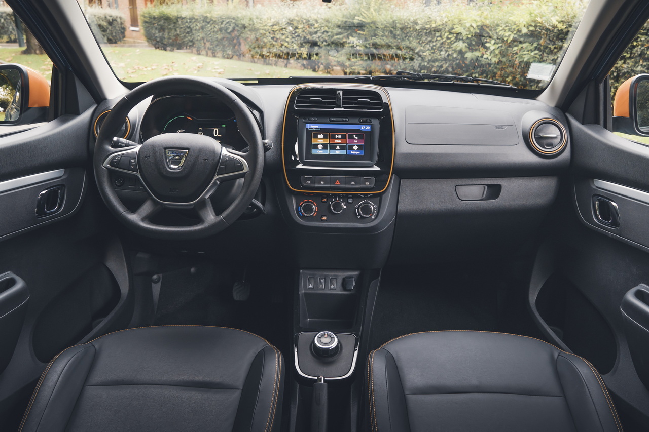 Dacia spring dashboard