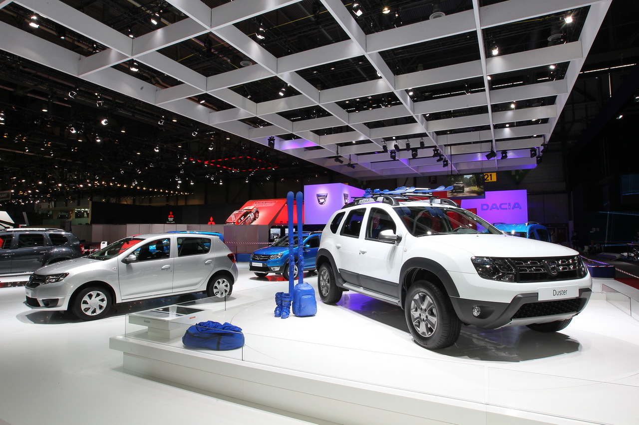 Genève 2015 le stand Dacia en photos et en vidéos Photo 2 L'argus