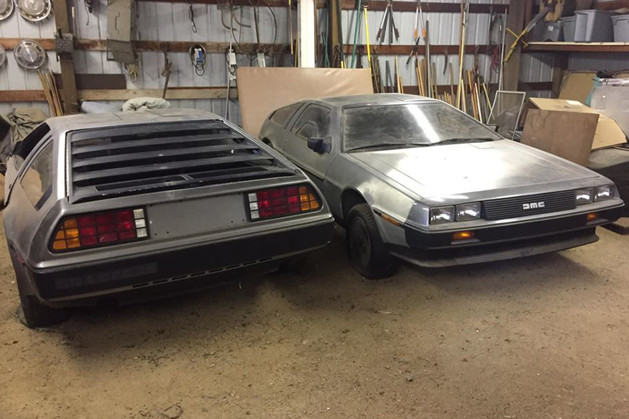 DeLorean DMC-12 : deux exemplaires sortis de grange quasi-neufs