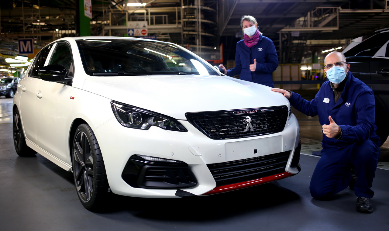 Peugeot 308. La dernière GTI est sortie de l'usine de Sochaux