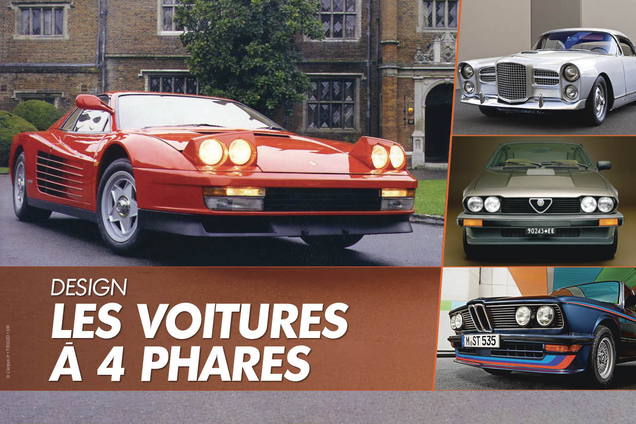 [En images] Les voitures mythiques à quatre phares