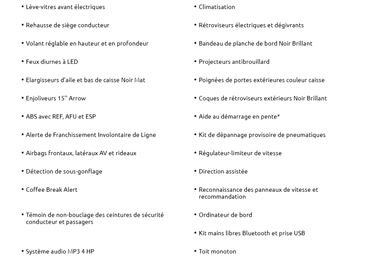 Citroën C3 Graphic : une série limitée pour la C3 - Photo #5 - L'argus