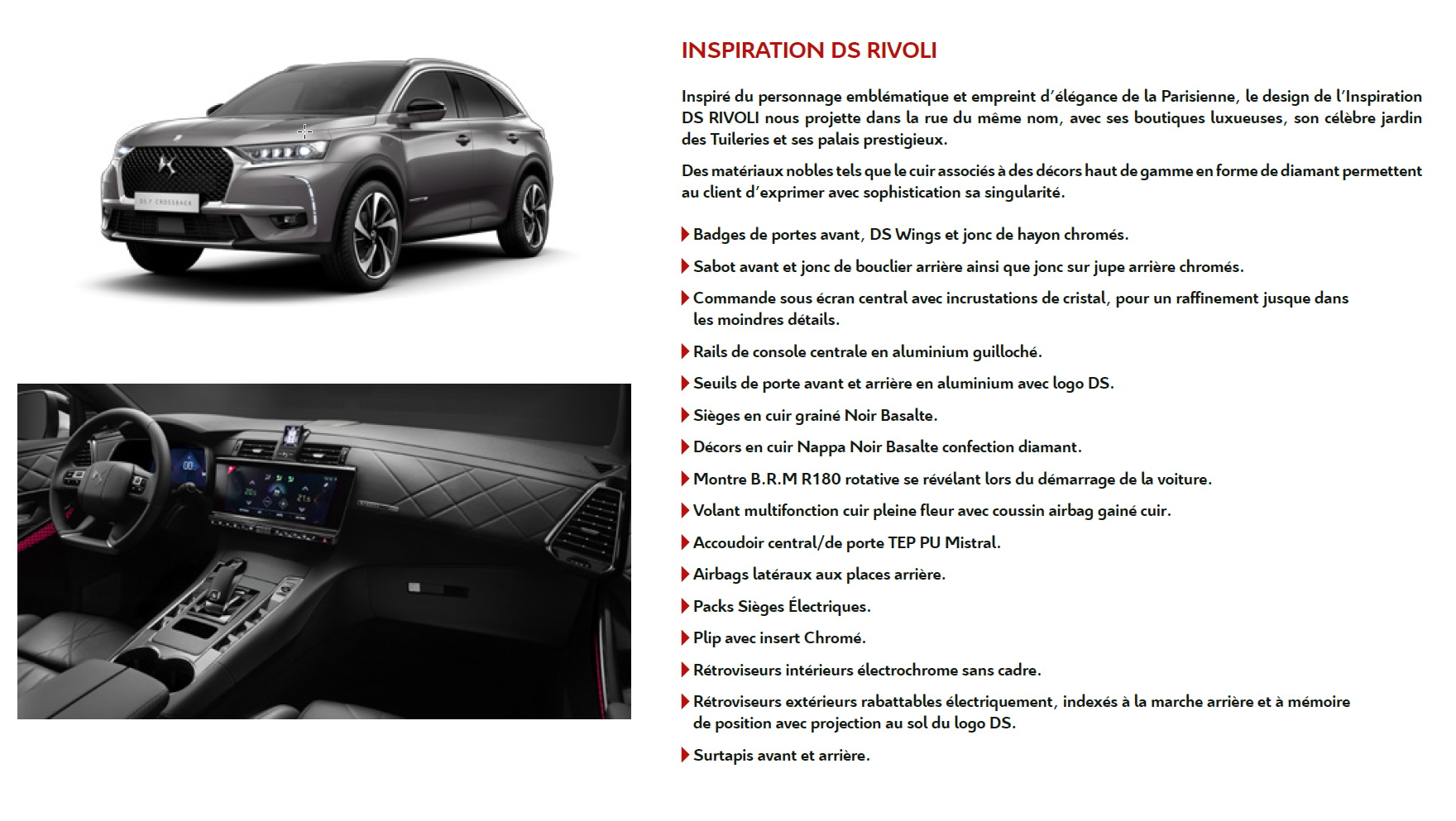 Ds 7 Crossback Performance Line + Equipement Prix DS 7 Crossback (2019) : tarifs, équipements et fiches techniques