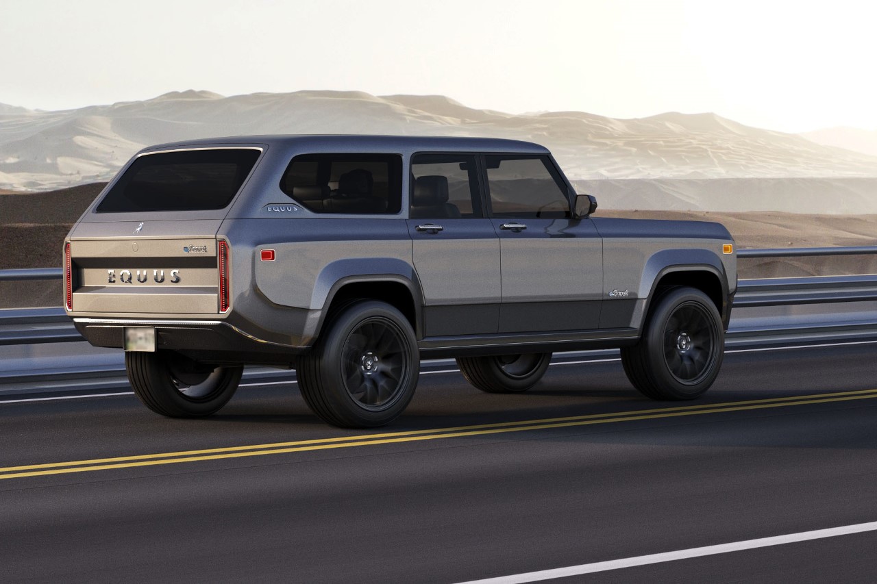 Photo 5 Equus Sout 5p route Equus Scout econcept (2023). La muscle