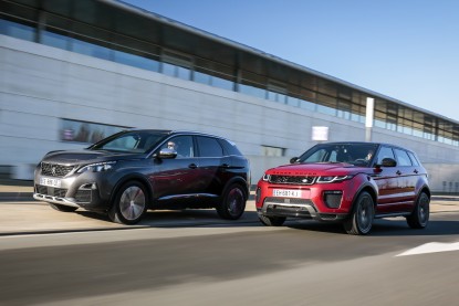 Essai Comparatif Le Peugeot 3008 Gt Defie Le Land Rover Evoque Land Rover Auto Evasion Forum Auto