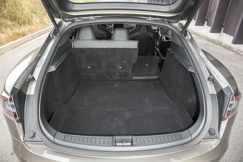 Photo 14 coffre arrièr e Tesla Model S 90D restylée 2016 Essai Tesla Model S 90D (2016