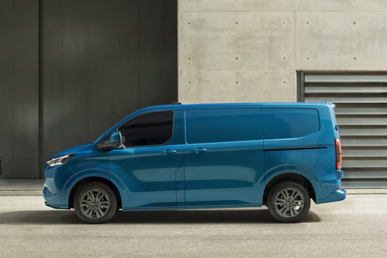 Electric Ford E-Transit Custom