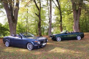 ETA 02 2019 BMW 135 i (E88) cabriolet bleu et vert