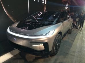 Faraday Future FF 91 SUV CES 2017 electrique