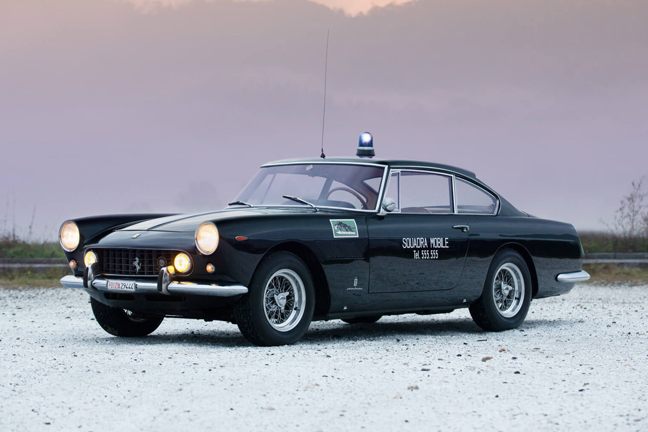 Une Ferrari 250 GTE de police à vendre