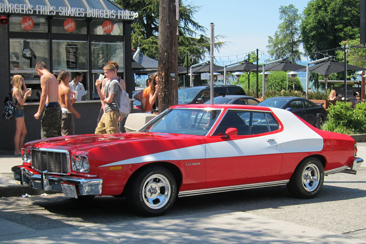 Les voitures stars du petit et du grand écran Ford Gran