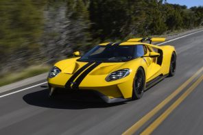 ford gt jaune