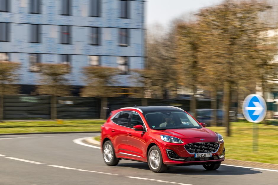 Essai Ford Kuga Hybrid Flexifuel hybride + E85 = solution miracle