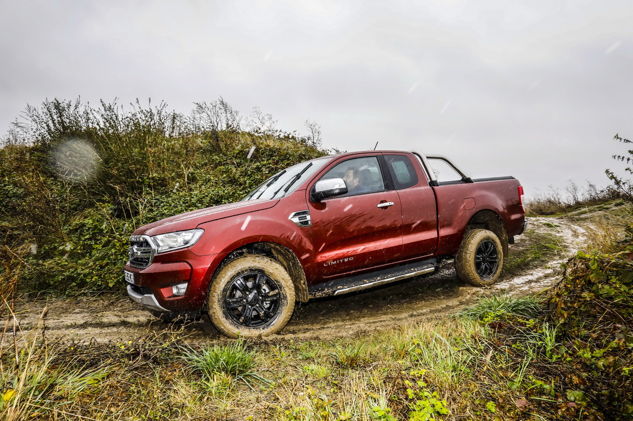 Photo 1 Ford Ranger Super Cab 2.0 EcoBlue 170 (2019) Essai Ford Ranger Super Cab 2.0 EcoBlue