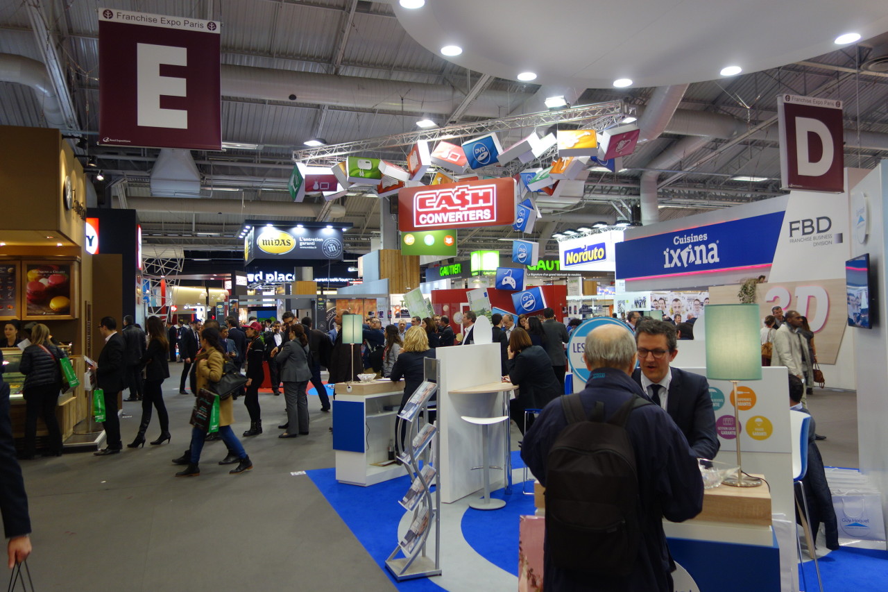 Diaporama et photos Le salon de la franchise fait le plein L'Argus