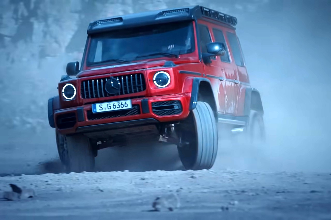 Mercedes-AMG G 63 4x4² ground clearance