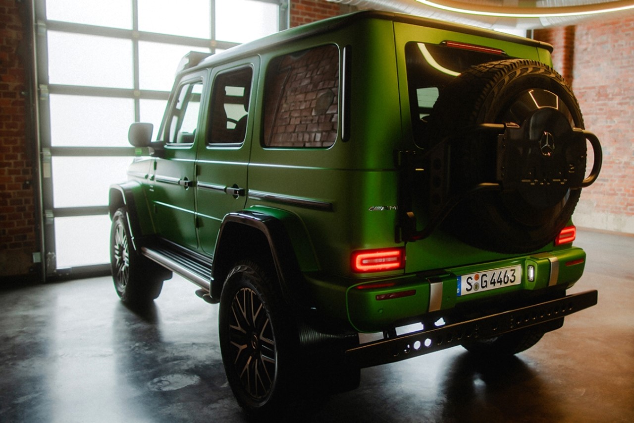 Mercedes-AMG G 63 4x4² spare wheel