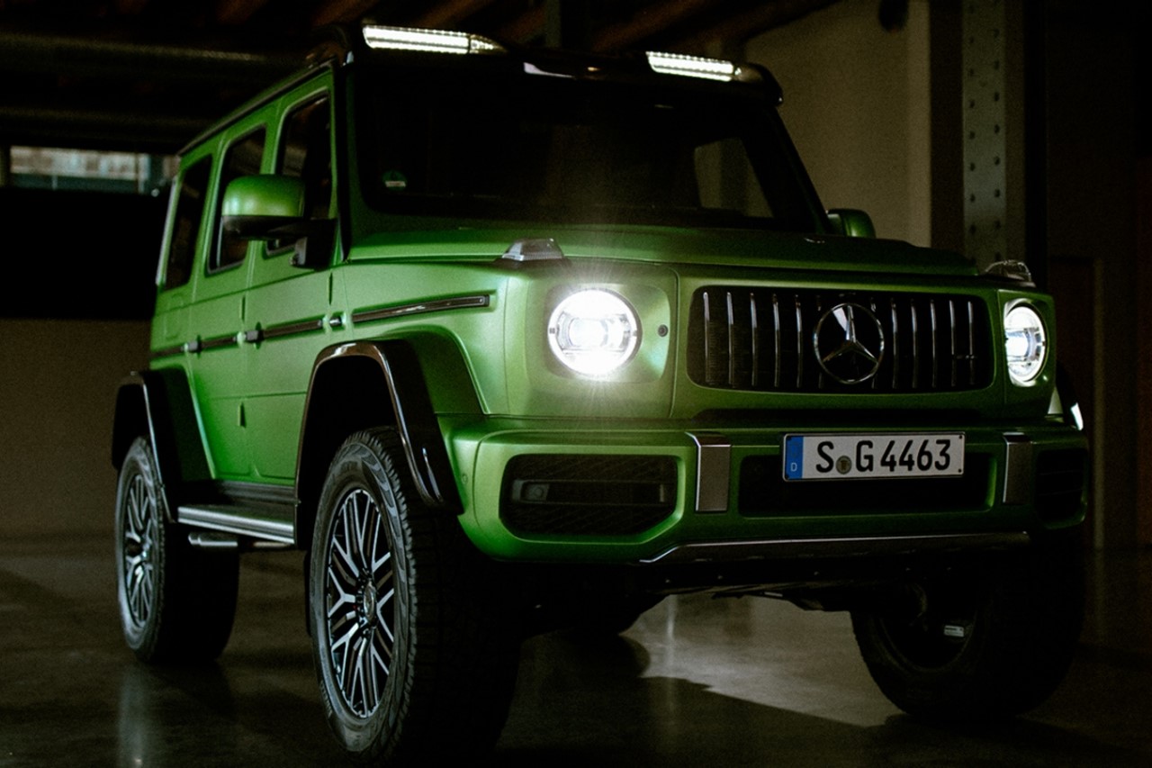 Mercedes-AMG G 63 4x4² green