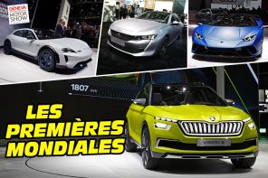 les premières mondiales du salon de geneve 2018