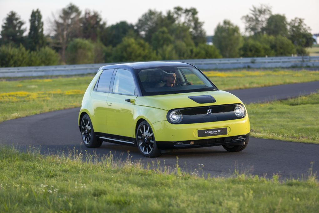 Honda e au volant de la nouvelle Honda électrique Photo 7 L'argus