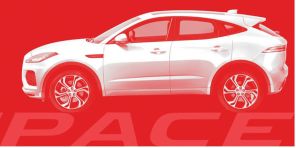 Jaguar E-Pace teaser profil