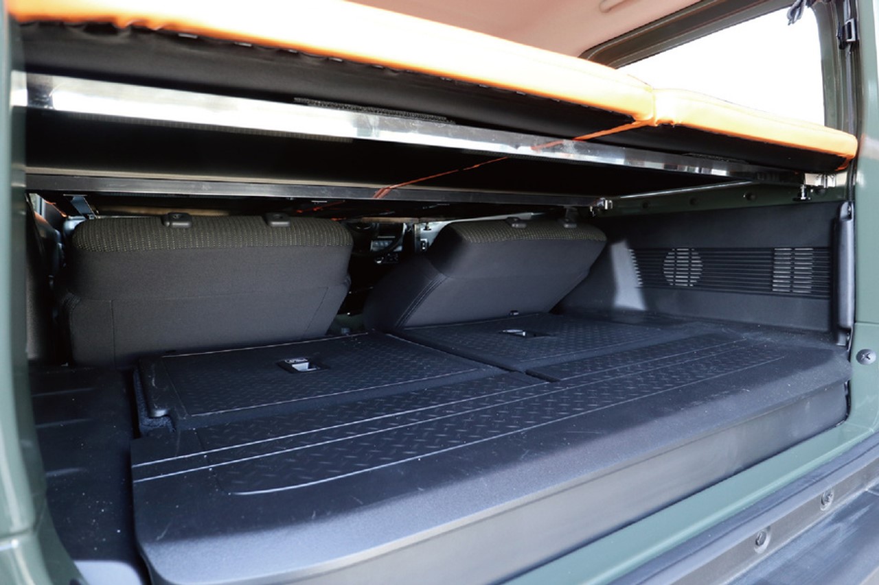 Suzuki Jimny camping trunk