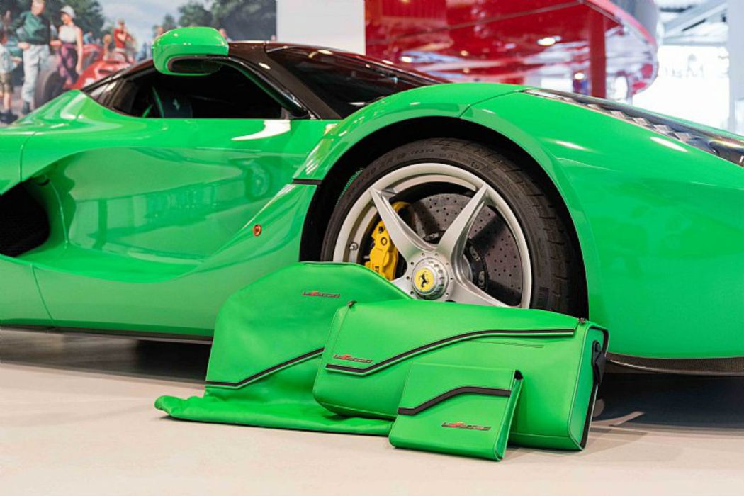 puma ferrari verte